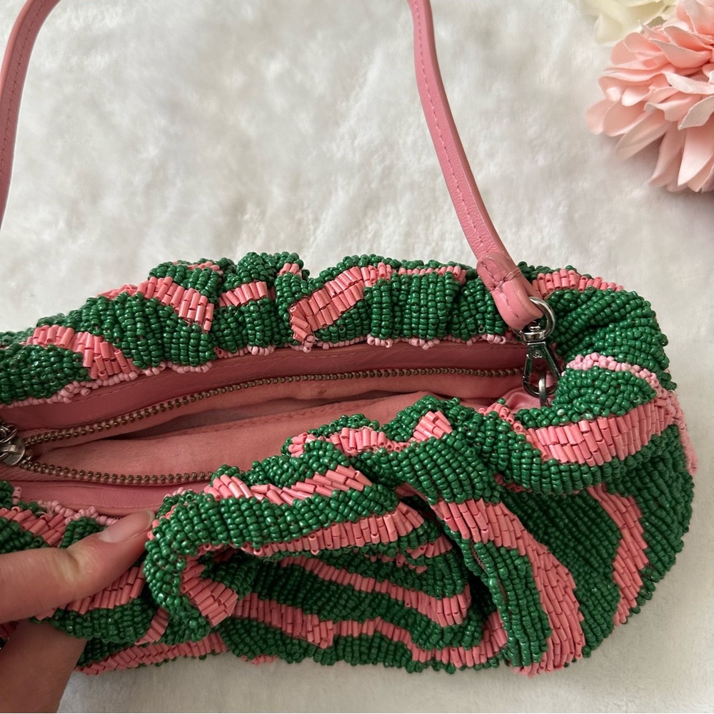 STAUD Beaded Bean Convertible Clutch Bag - Picture 8 of 16